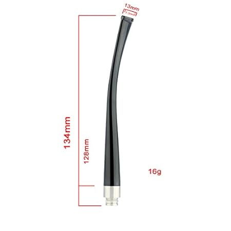 Driptip 510 Anschluss Verdampfer Mundstück Edelstahl e-pipe long Drip Tip lang