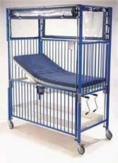 MSEC Crib, Kilmer Hospital Child Crib - 30in W x 60in L x 78in H