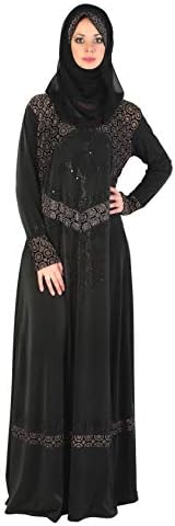 SOFIASIMPORTED Designer Burkha- Abaya/Hijab Set - Premium Al Nida Fabric