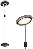 Miroco Floor Lamp, LED Sky Modern Torchiere Floor Lamp 4 Brightness Levels & 4 Color Temperatures, 1H Timer, Height...