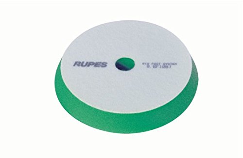 Click Here to See More Images Rupes 150 mm Foam Medium Green use with RUPES Quartz Gloss Medium Compound