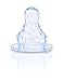 Nuby 2-Pack Three Flow Standard Neck Nipples