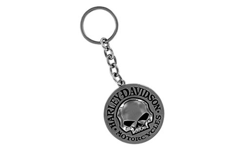 Harley-Davidson Willie G 3D Skull Keychain