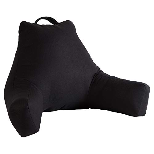 Greendale Home Fashions Jumbo Bed Rest Pillow, XLarge, Black Pricepulse