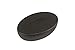 Gradient Fitness Oval Balance Pad, Premium Quality Balance Trainer for Physical Therapy, Non-Slip Texture, 2.5” Thick Foam, Free Storage Bag and Exercise Guide. (Black)