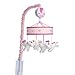 Lambs & Ivy Magic Unicorn White/Pink Musical Baby Crib Mobile Soother Toy