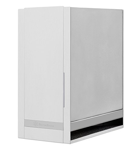 Silverstone Tek Aluminum 90 Degree Motherboard Mounting SSI-CEB/ATX/Micro-ATX Computer Case FT05S (Silver)