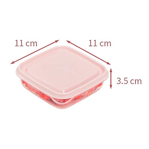Toxz Refrigerator Sealed Crisper Storage Box 1-2L,Kitchen Finishing Storage Tank,1 Set of 17 Pieces,Be Used in Microwave Ovens/Dishwasher,PP Food Grade Plastic - Thumbnail 5