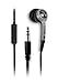 Earpollution EPD33-MIC-SILVER Plugz Earbuds with Mic - Retail Packaging - Silver