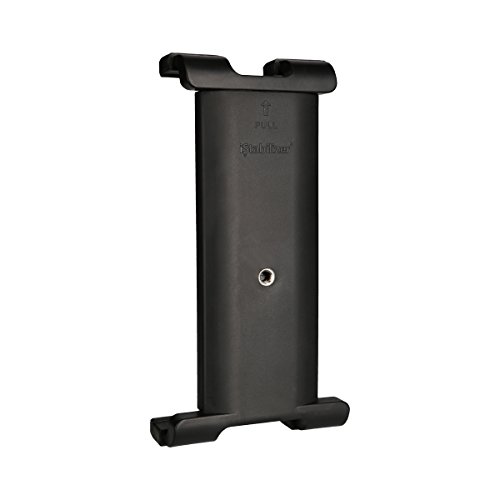 Rollei Tablet Holder I Universal holder for your tablet with 1/4 thread on the bottom and back I Suitable for smartphones up to 24 cm width I Black