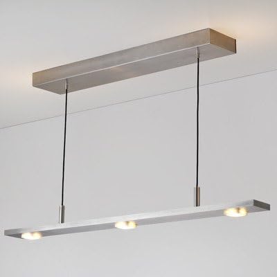 Cerno 06-910-B BREVIS Linear Pendant Light, Black Anodized Aluminum