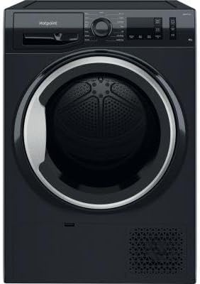 Hotpoint 8kg Heat Pump Tumble Dryer Crease Care Black