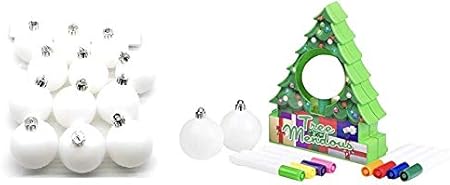Amazon Com Treemendous Bundle Ornament Decorator With 12 Blank Ornaments Home Kitchen