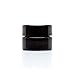 Infinity Jars Classic Black Glass Jar 5 ml (0.17 fl oz) Ultraviolet Airtight Smell Proof, Refillable Container, Screw top Jar for Long term storage Coffee, Spices, Tea, Dried Goods for Kitchen