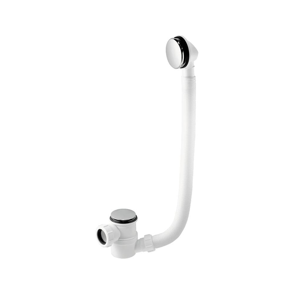 McAlpine HC2650UK Bath Trap with Top Access - Chrome/White