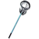 Aquascape Pond Shark Net, Skimming, Maintenance and Water Garden Tool, Extends 96-inch | 74005