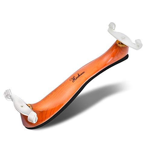 Violin Shoulder Rest for 3/4 and 4/4 Size, Healemo Shoulder Rest for Violin, Perfect for Beginners and Professionals