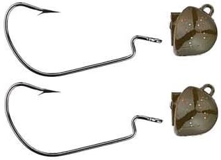 Freedom Tackle Football Live Action Hybrid Jig, Green Pumpkin Flash, 1/2 oz.