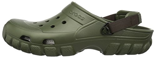 crocs offroad army green