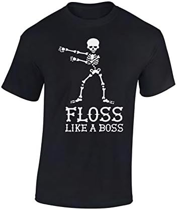 Dancing Skeleton Kids T-Shirt Black