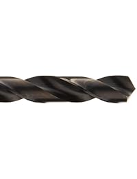 Chicago Latrobe 150, acero rápido longitud de alta velocidad Juego de brocas, con funda, color negro óxido, 118 Grado convencionales Point, combinación, 115-piece