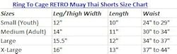 Ring to Cage Retro Muay Thai Short (Short Cut) - 6