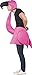 Smiffys - 26392 - Adult Pink Flamingo Costume - Size - One Size