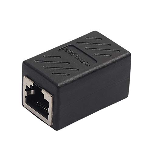 Heitaisi 5 Pieces RJ45 Female to Female Cat6/Cat5e Ethernet Cable Extender Adapter - Thumbnail 5