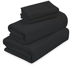 ROYALE LINENS - 4 Piece Queen Bed Sheet - Soft