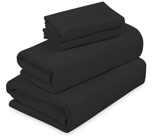 ROYALE LINENS - 4 Piece Queen Bed Sheet - Soft