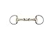 Huxlay Bros HB Eggbutt Snaffle Bit for Horses, Oval Link German Silver Eggbutt Snaffle, 1056