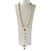 J.Shine Men Gold Tone 8mm Beads Stainless Steel Catholic Rosary Necklace Crucifix Pendant & Chain 30