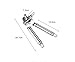 Manual Can Opener, MEKBOK Stainless Steel Smooth Edge Bottle Opener