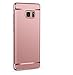 Sophili 3 in 1 Hard Case for Samsung Galaxy Note 5 Anti-Scratch Shockproof Electroplate Cover Snap on Protective Case - Rosegolden