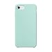 SURPHY Designed for iPhone SE Case, iPhone 8 Case, iPhone 7 Case, Liquid Silicone Phone Case for iPhone se 3rd 2nd SE 2022 SE 2020, Mint Green