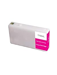 Luxus Cartuchos de tinta remanufacturados de repuesto para Epson T 786 XL T786XL (2 negro1, cian, 1 magenta, 1 amarillo, 5 unidades) Compartible para Epson WF 4630,WF 4640,WF 5110, WF 5190,WF 5620,WF 5690