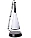 LUOYIMAN Touch Sensor LED Table Lamp with Mini Speaker Table Pendant Lamp/light Triangle and Conical Design LED Eyes-care Light Loudspeaker for MP3 Phone and Adjustable Lightness(Black) by LUOYIMAN