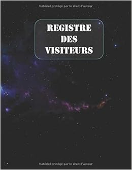 Amazon Com Registre Des Visiteurs Registre Du Management Des Visiteurs Pour Les Entreprises Et Les Bureaux French Edition 9798677931789 Vertu Grace Books