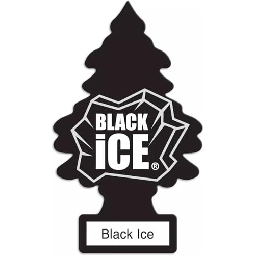 Little Trees U3S-32055 Air Freshner (Black Ice Pk3) by