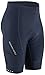 Louis Garneau Men's Optimum Bike Shorts, Padded and Breathable, Dark Night, Medium