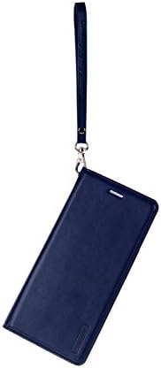 Hanman apple mobile phone holder protective cover new phone shell leather case for iphone7plus (5.5 inches) (9 styles) (Navy blue)