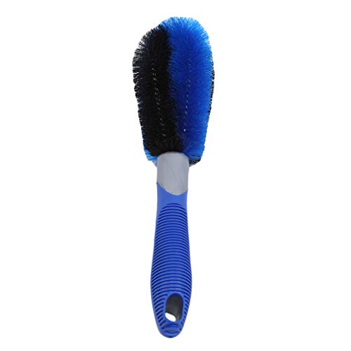 YouCY Short Handle Brush Car Wheel Tire Rim Brushes Wheel Spoke Cleaner For Vehicle Truck Motorcycle Bicycle Tire Washing Tool