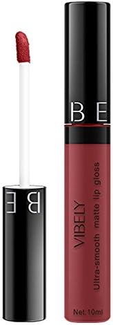 OPAKY Women Satin Fashion Matte Soft Moisturizing Long Lasting Lip Glaze