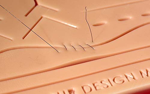 Your Design Medical 3 Layer Suture Pad with Wounds and Accessories, Large