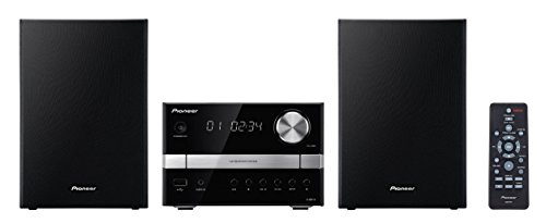 Pioneer X-EM12 - Microcadena de 30W (estéreo), plateado