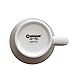 CUISINOX White Porcelain Espresso Cups and Saucers Set, 2 oz., Set of 6