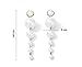 Genuine Freshwater Pearl Long Dangle Earrings - AAA Handpicked Quality - Great for Brides or Bridesmaids (Style F)