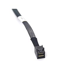 10 gtek Internal Mini SAS HD sff-8643 a cable mini SAS SFF-8087, 0.5-meter (1.6ft), plegable, flexible