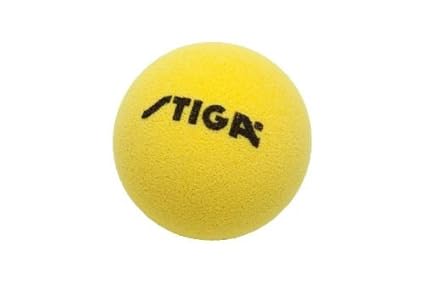 Stiga - Pelota Blanda (9 cm, Buen Rebote), Color Amarillo: Amazon ...