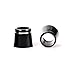 Volf Golf 20pcs/Pack Single Silver Ring Black Ferrules For Irons ID .370 OD.540